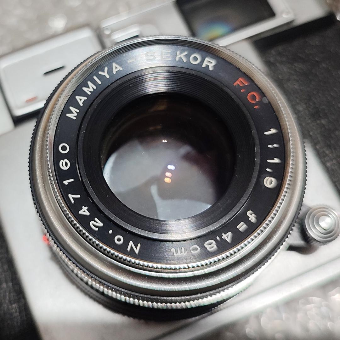 【動作良好】日本製 マミヤ35 オートメトラ レンジファインダー