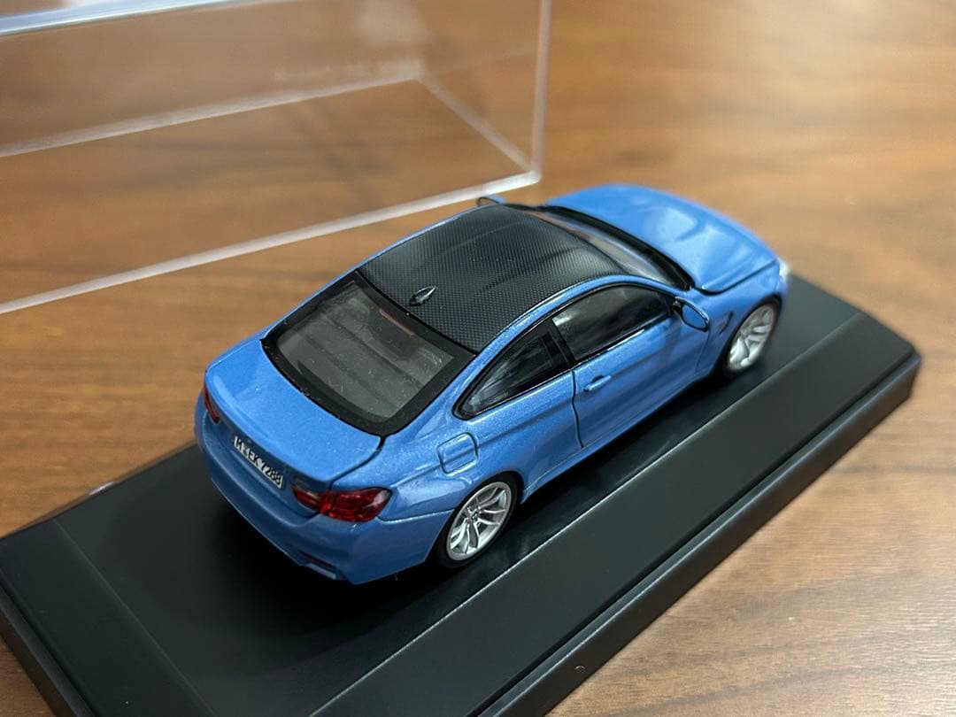【希少】Minichamps BMW M4 クーペ(F82) 1/43 ブルー