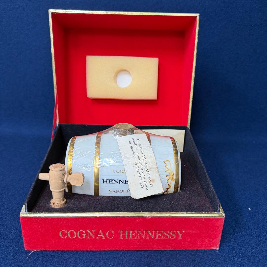 Hennessy ヘネシー ナポレオン 樽型陶器ボトル コニャック 未開封