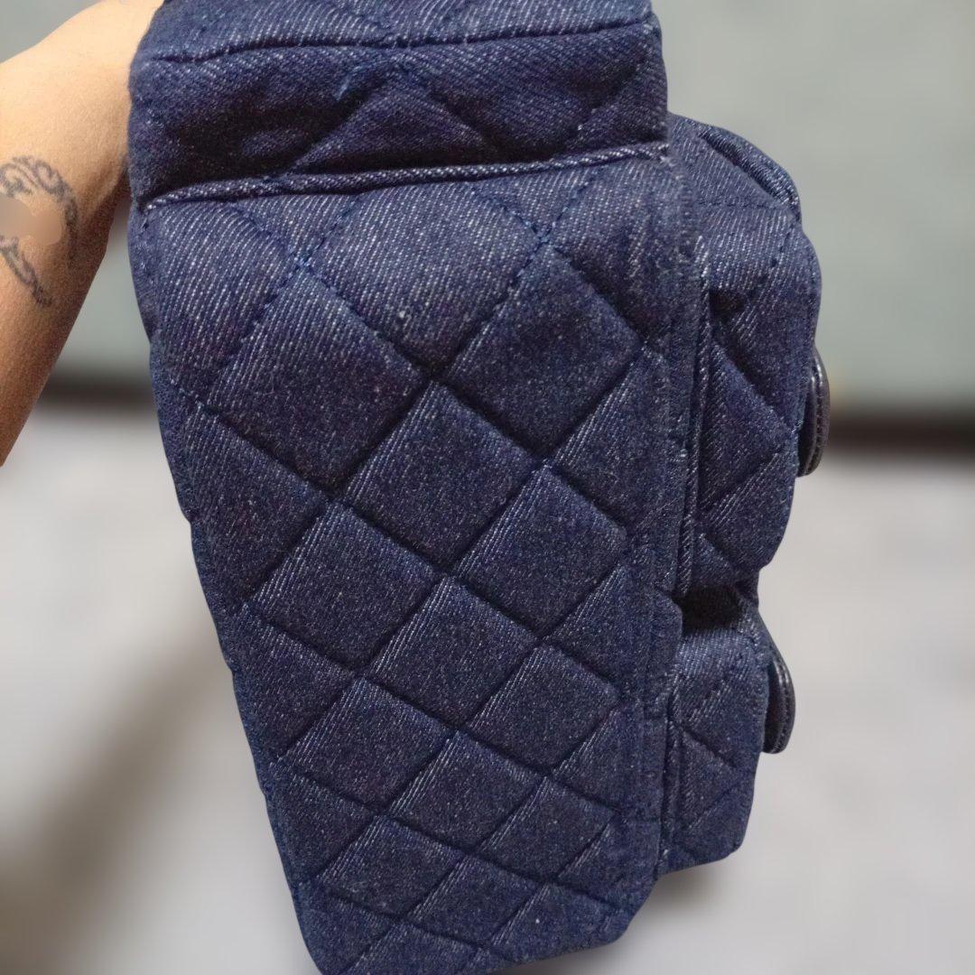 ネイビー ショルダーバッグ