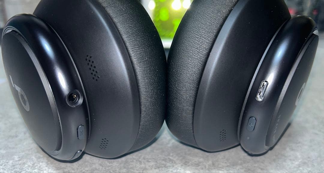 【美品】soundcore SPACE Q45 ワイヤレスヘッドフォン ブラック