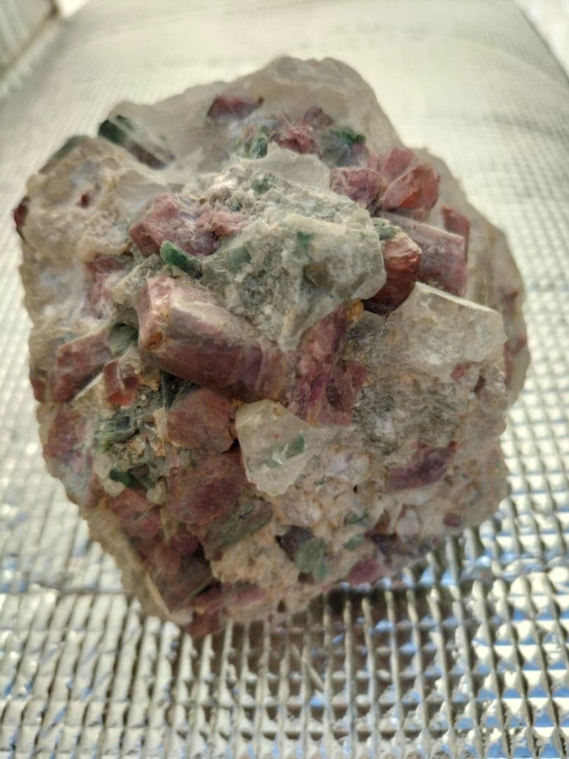 トルマリン　原石　水晶　ウォーターメロン　ルベライト
