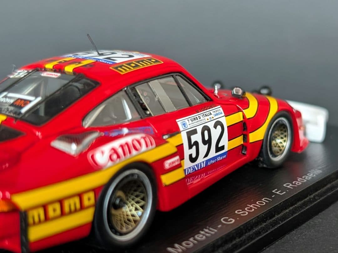 スパーク 1/43 ポルシェ 935 1979年 ジロ・デ・イタリア 優勝