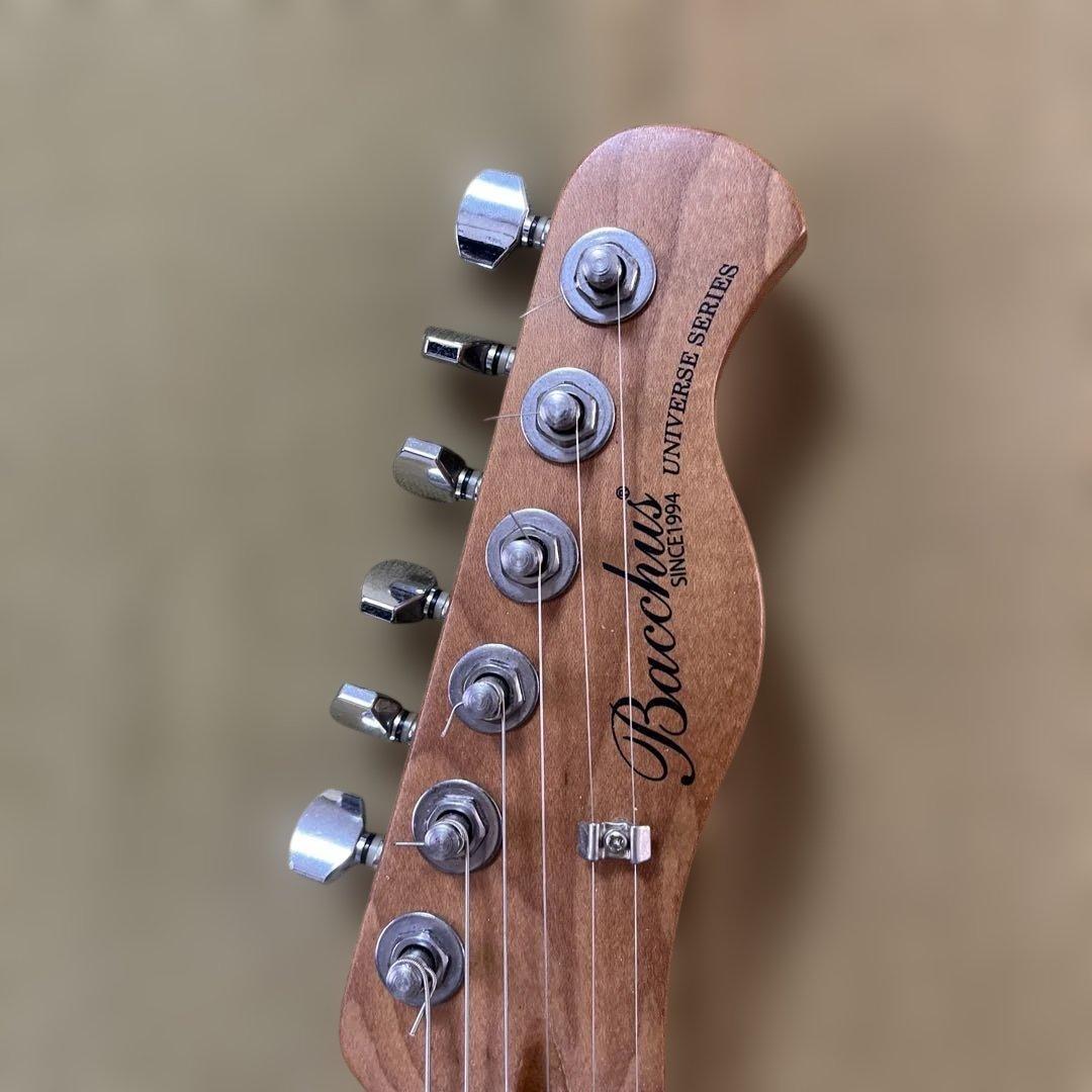 Bacchus Universe Series テレキャスタータイプ、ケース付き