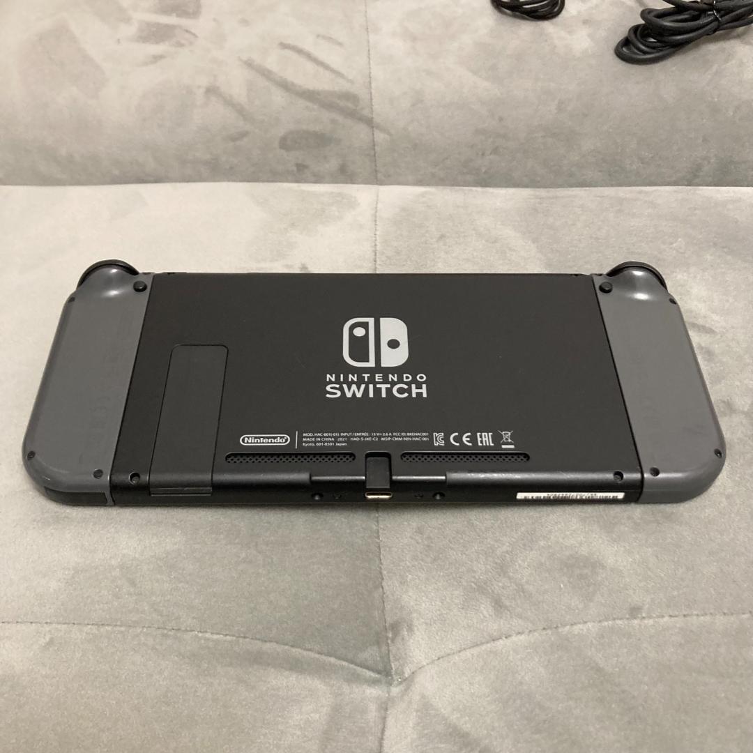 【美品】Nintendo Switch グレー 新型