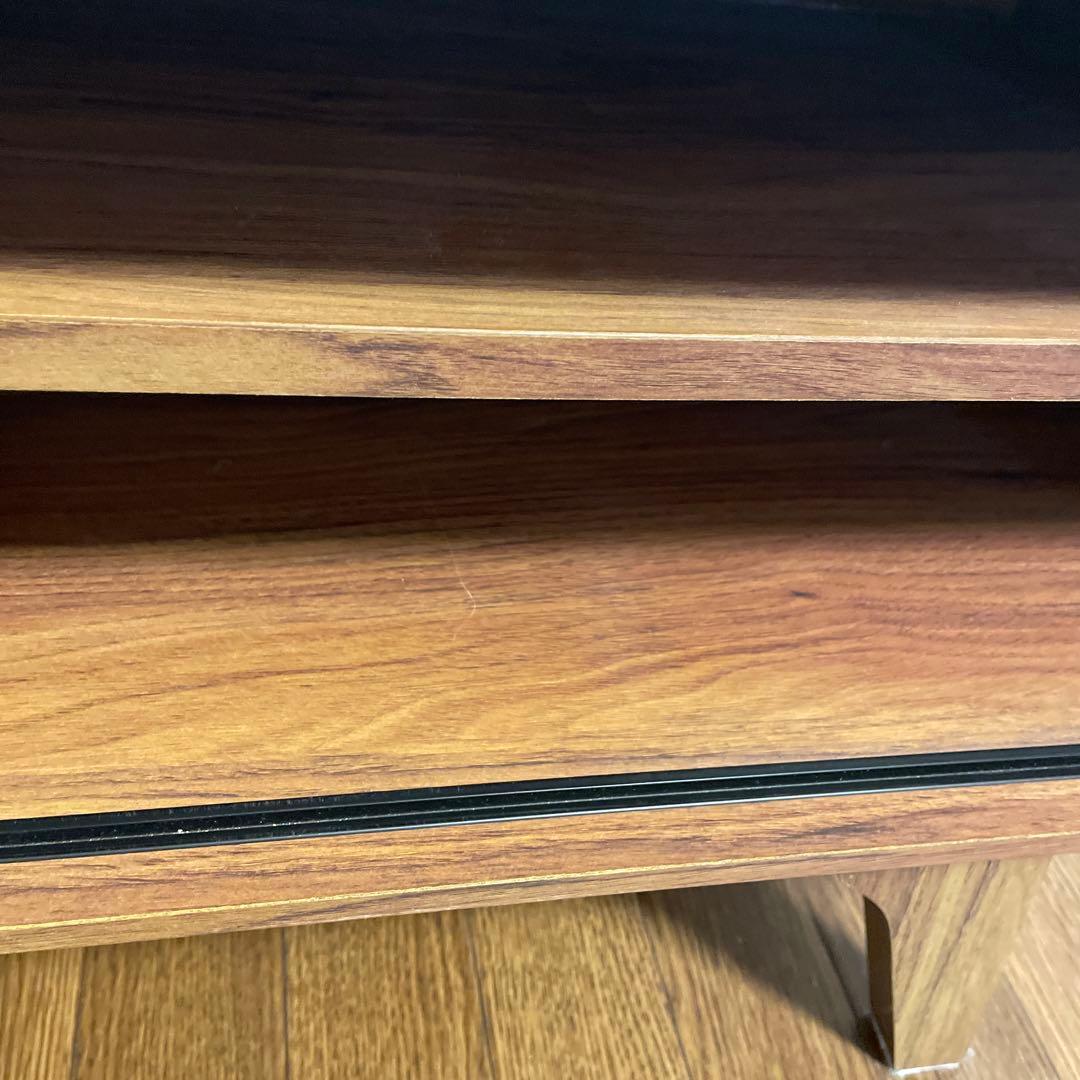 【2/25迄】テレビボード　2段ラック　木製