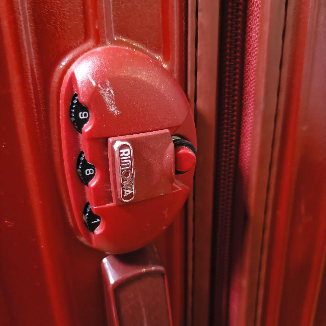 大型　70L　RIMOWA SALSA スーツケース　レッド 廃盤 リモワ　赤