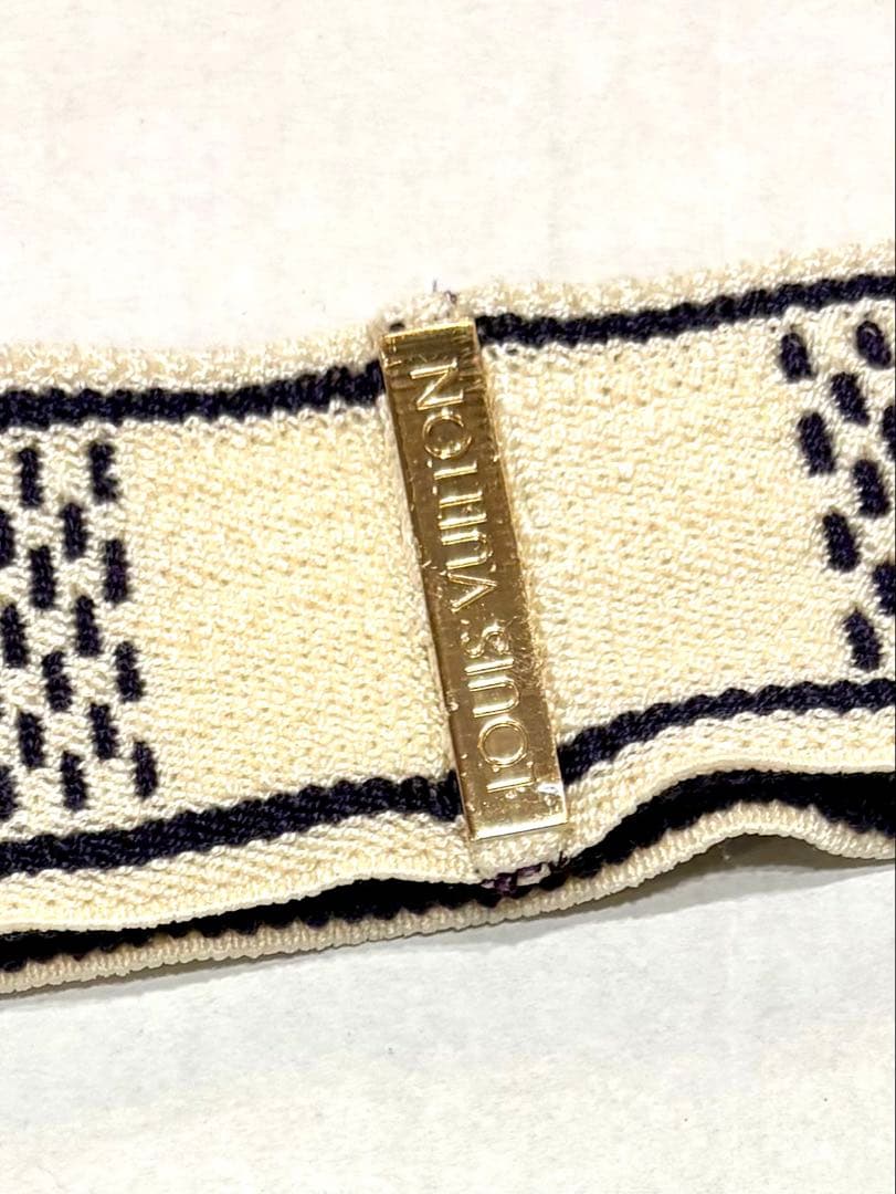 ヴィトン☆ロゴヘアバンド　リストバンド　3点セット　ヘアアクセサリー