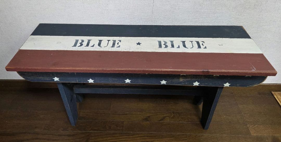 【入手困難】ブルーブルー　木製ローテーブール