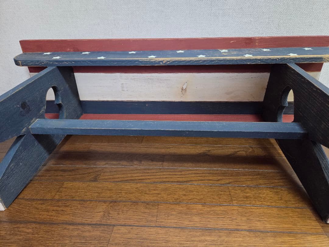 【入手困難】ブルーブルー　木製ローテーブール