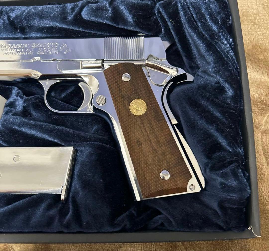 トイガン COLT Government Series 70 Nickel Finish