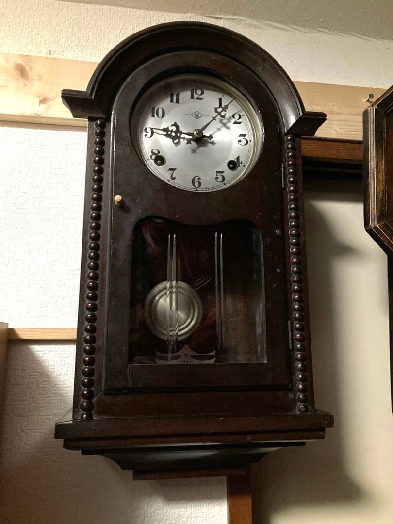 ゼーユー時計会社 8日巻 ヴィンテージ柱時計