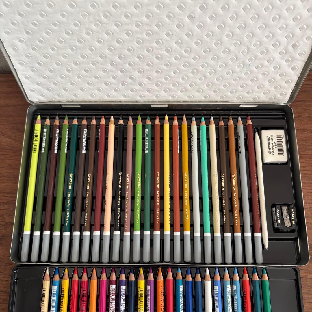 STABILO カーボテロ 48色セット チョークパステル色鉛筆
