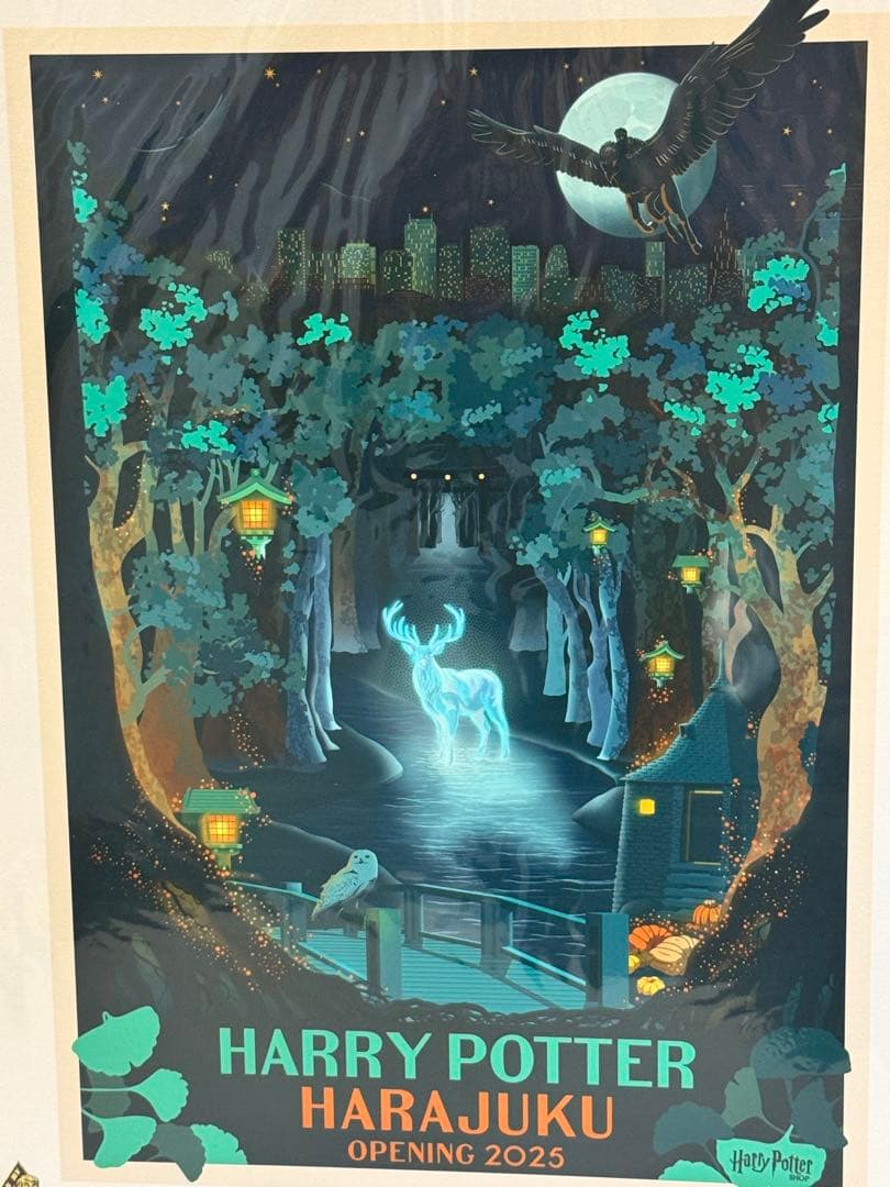 ハリーポッター原宿旗艦店オープン記念　リトグラフ　500枚限定