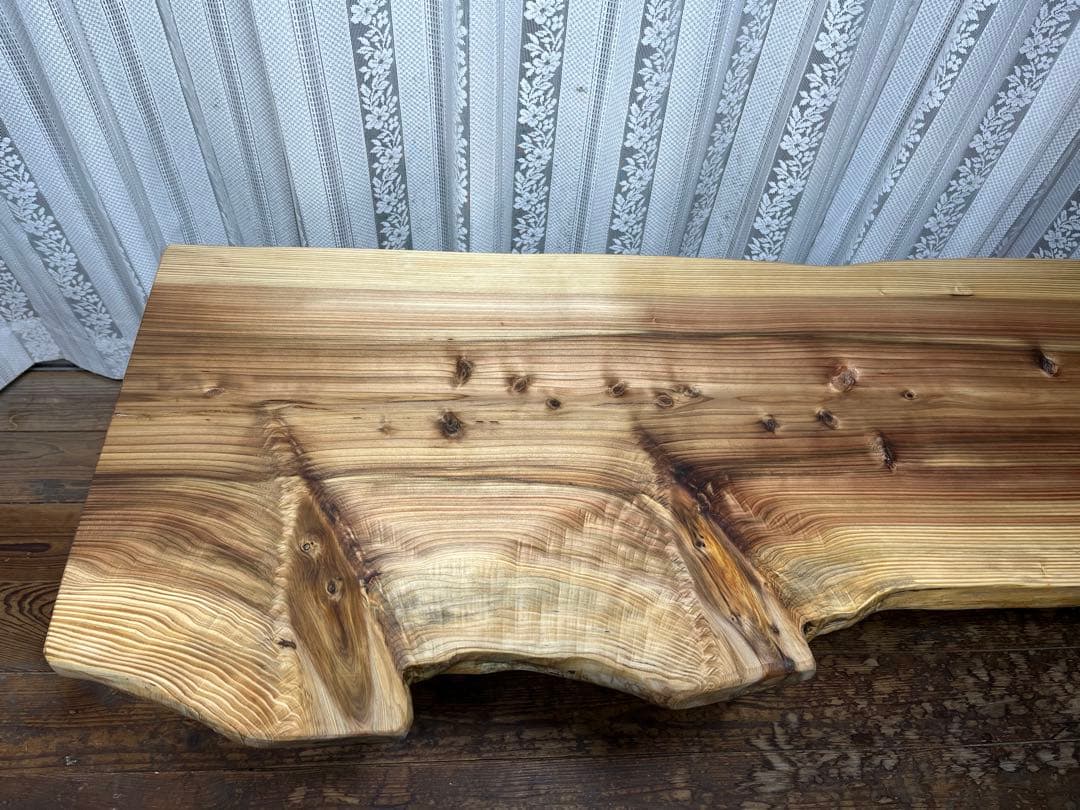 杉　ローテーブル　無垢材　一枚板　テーブル　ダイニングテーブル　机