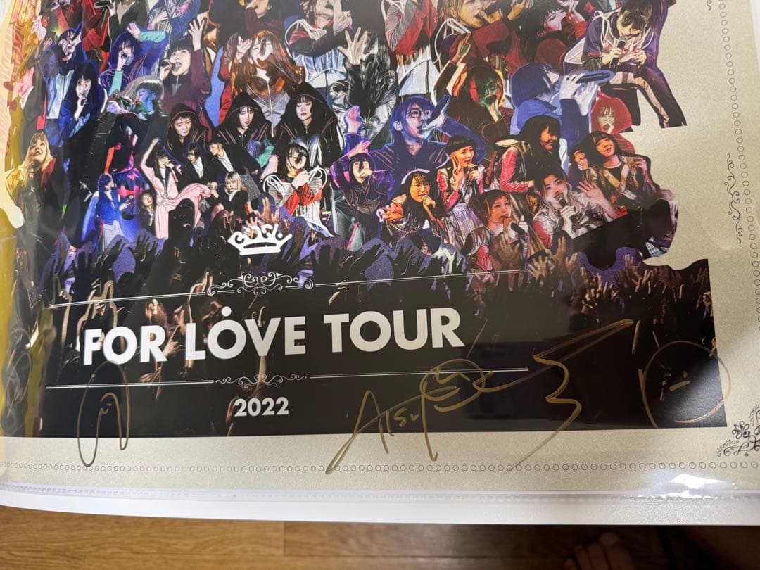 BiSH 全員直筆サイン入り　メモリアル　ポスター