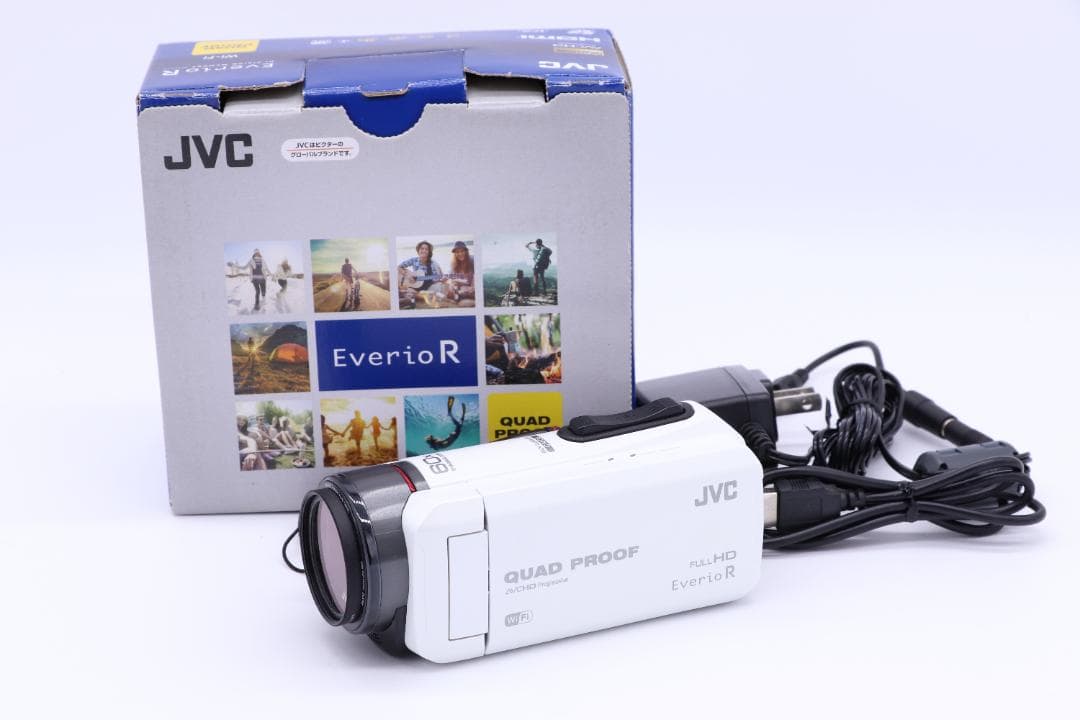 JVC ビデオカメラ EverioR エブリオ GZ-RX600-W