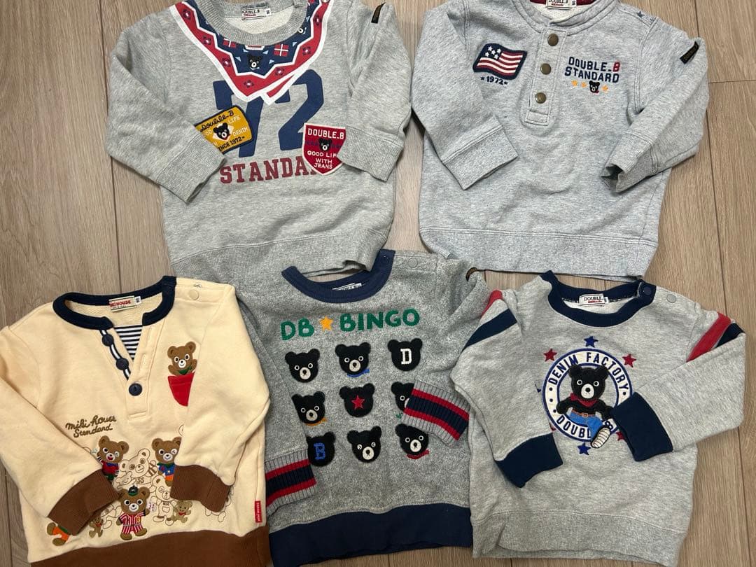 専用出品　ミキハウス、ダブルビー　まとめ売り20点➕おまけ1点