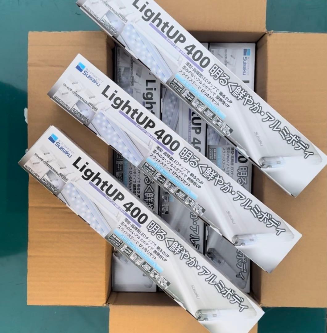 水作　ライトアップ400 ホワイト6本セット　新品