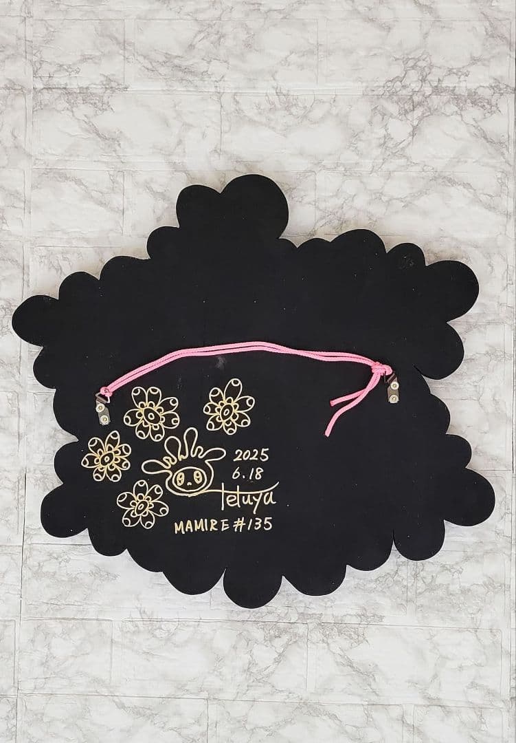 ★鈴木哲也★合板(470×430mm)★アクリル原画1点物★送料無料#135