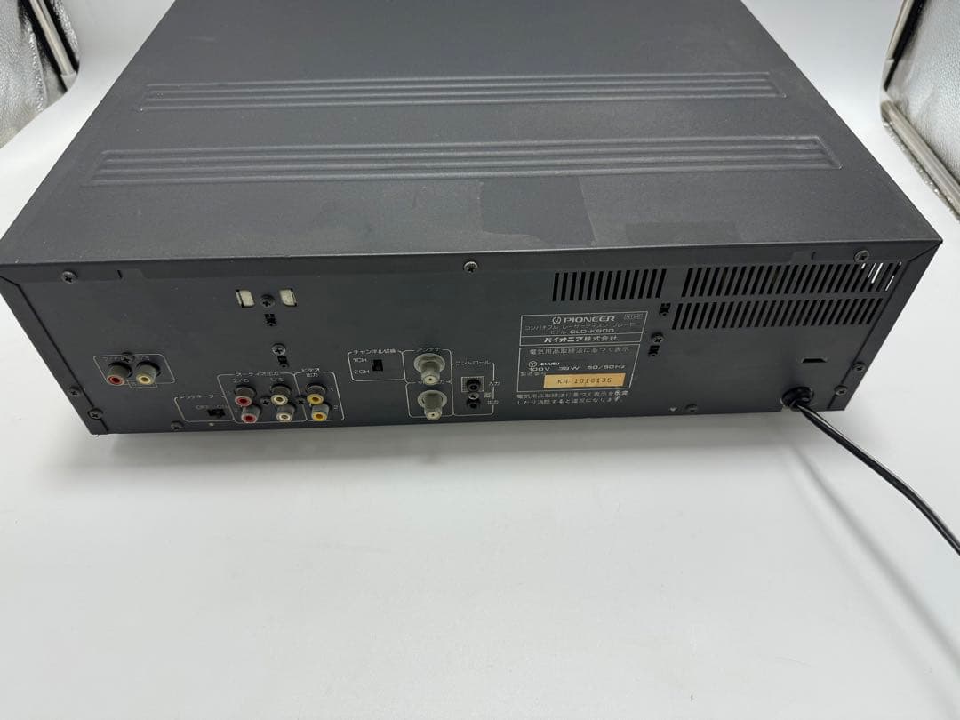 美品 パイオニア（PIONEER）カラオケLDプレイヤー CLD-K800