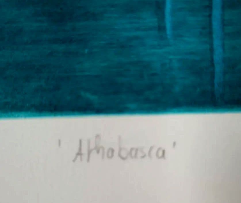 絵画　カラー銅版画　シ―ト