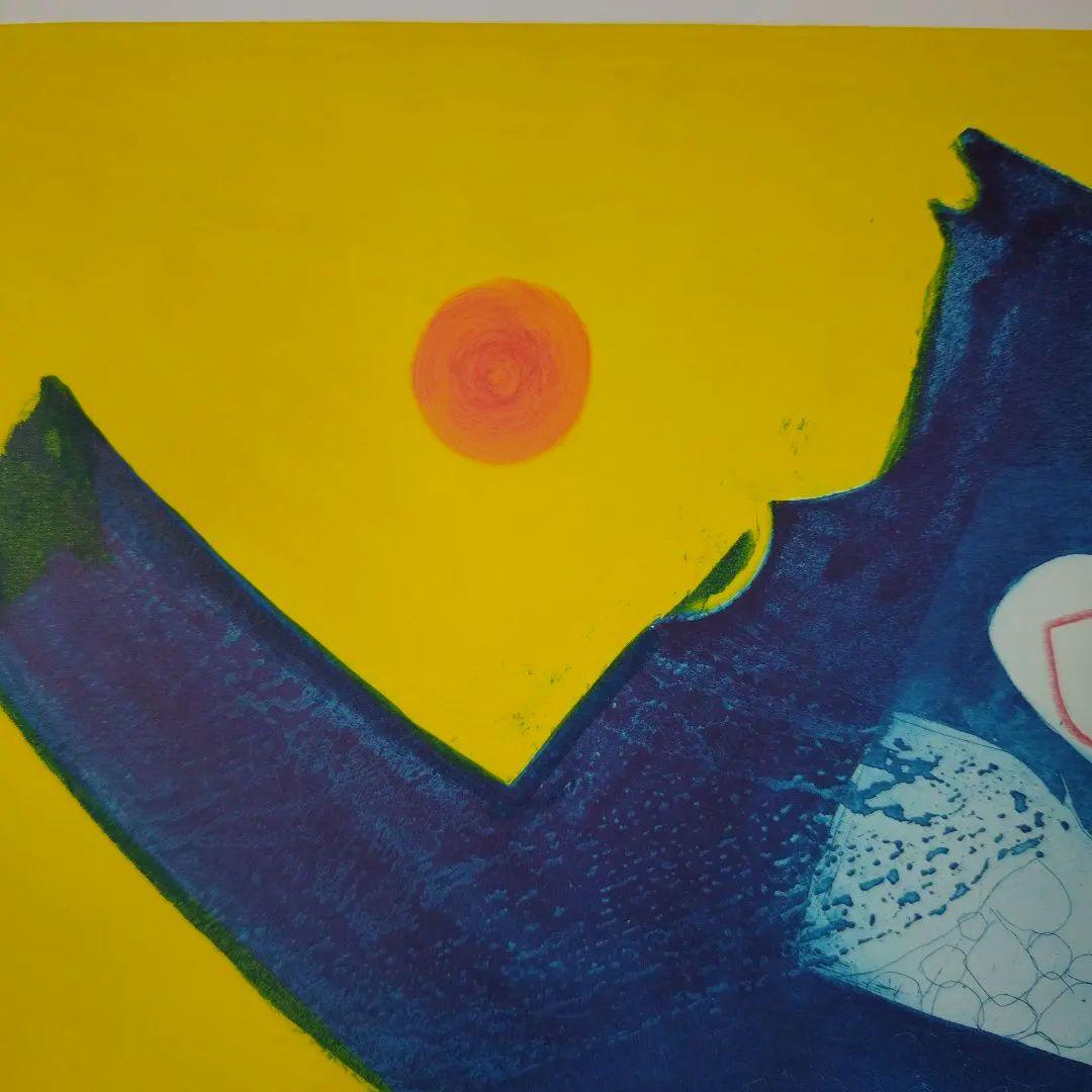 絵画　カラー銅版画　シ―ト