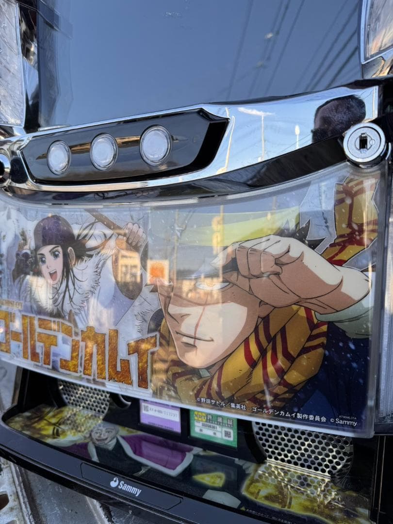 スマスロ実機　Ｌ パチスロゴールデンカムイ ＫＲ　簡易ユニットボリューム調整付