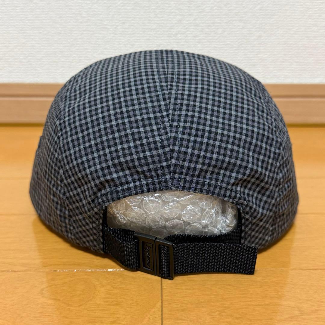 Supreme Cordura Plaid Camp Cap ブラック 25ss