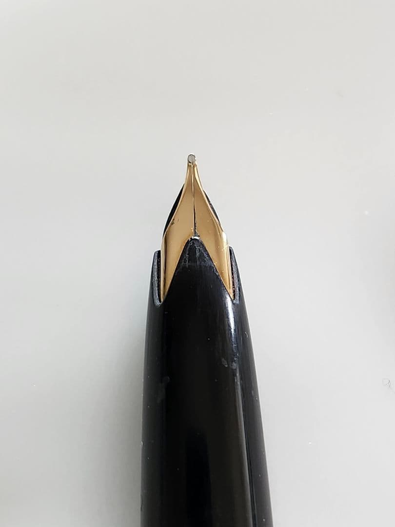 '60s モンブランNo.24 ブラック 万年筆 14C 14金