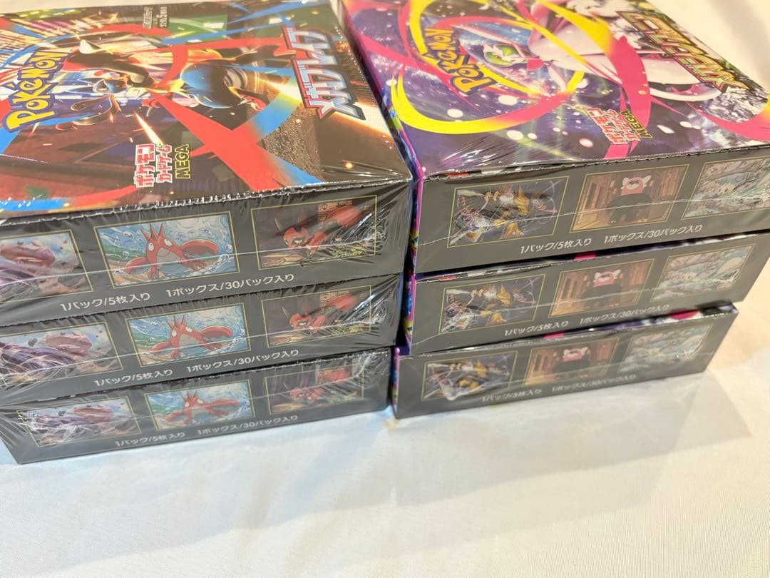 【シュリンク付き】メガブレイブ　メガシンフォニア　計6BOX