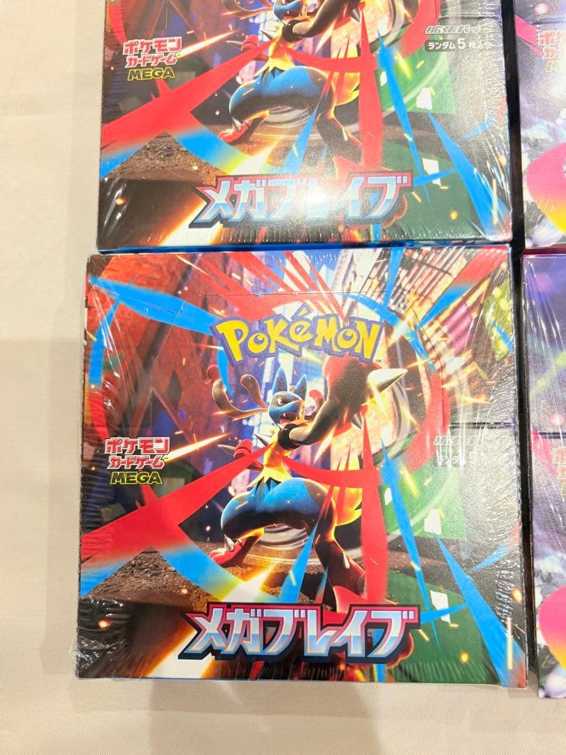 【シュリンク付き】メガブレイブ　メガシンフォニア　計6BOX