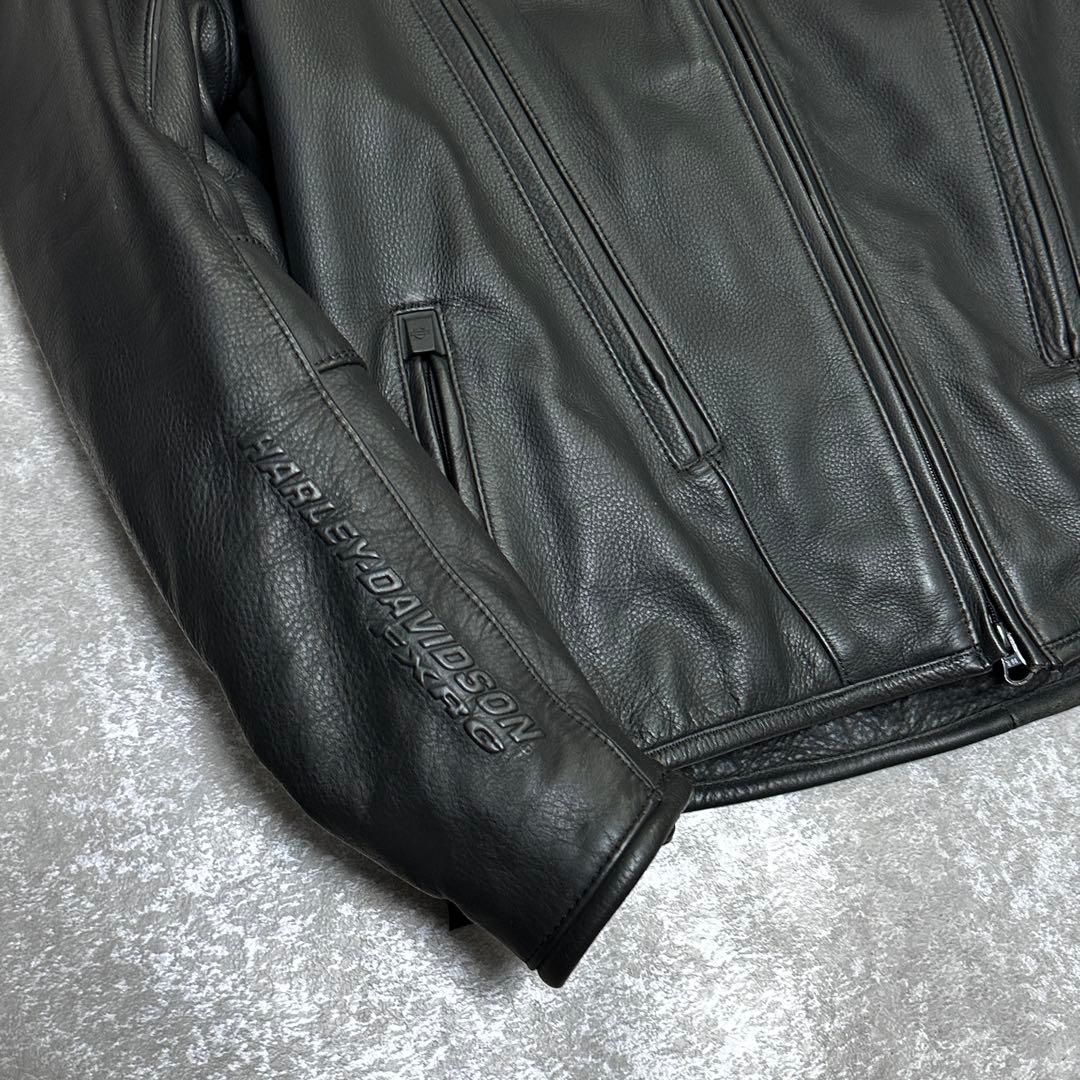 ハーレーダビッドソン ライダース ジャケット FXRG レザー 本革 2way