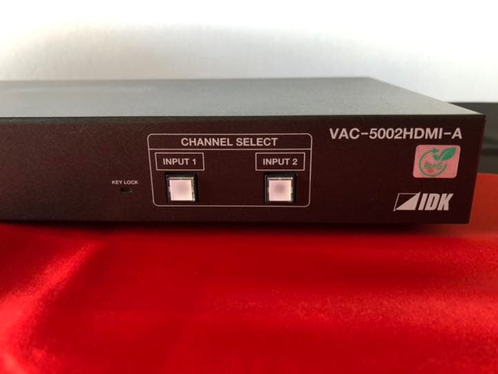 VAC-5002HDMI-A HDMI信号2入力切換機能付HDMI5分配器③