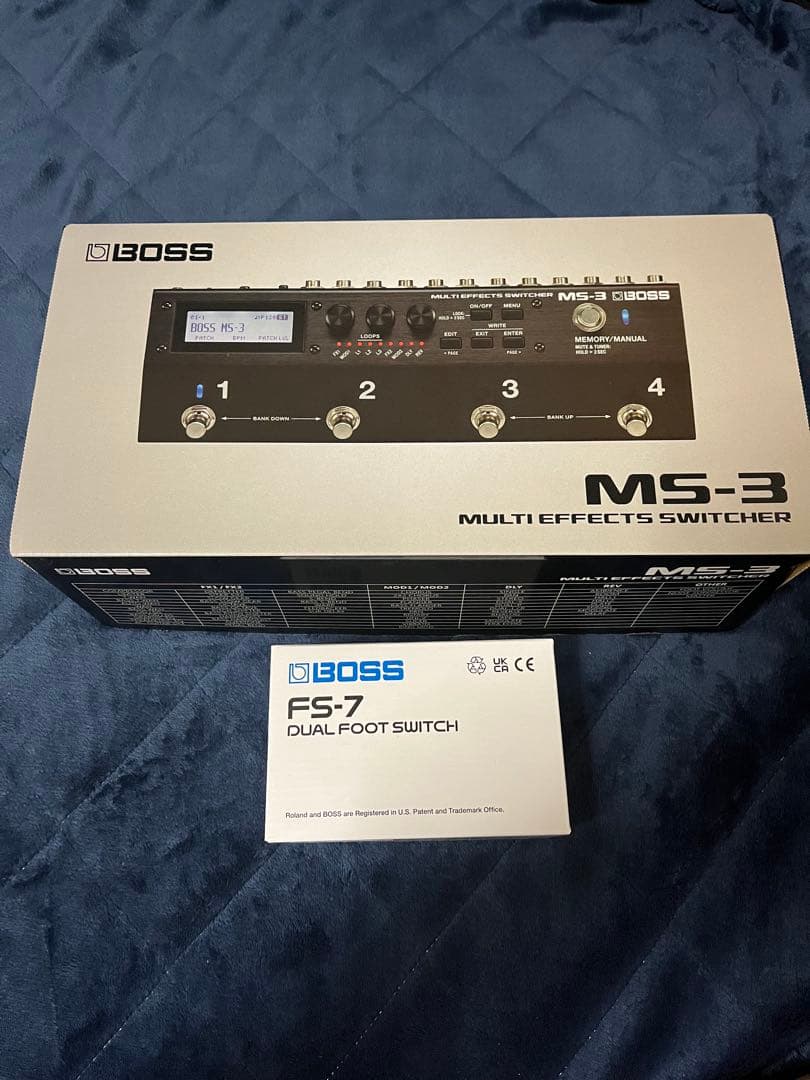 ギター BOSS MS-3 FS-7