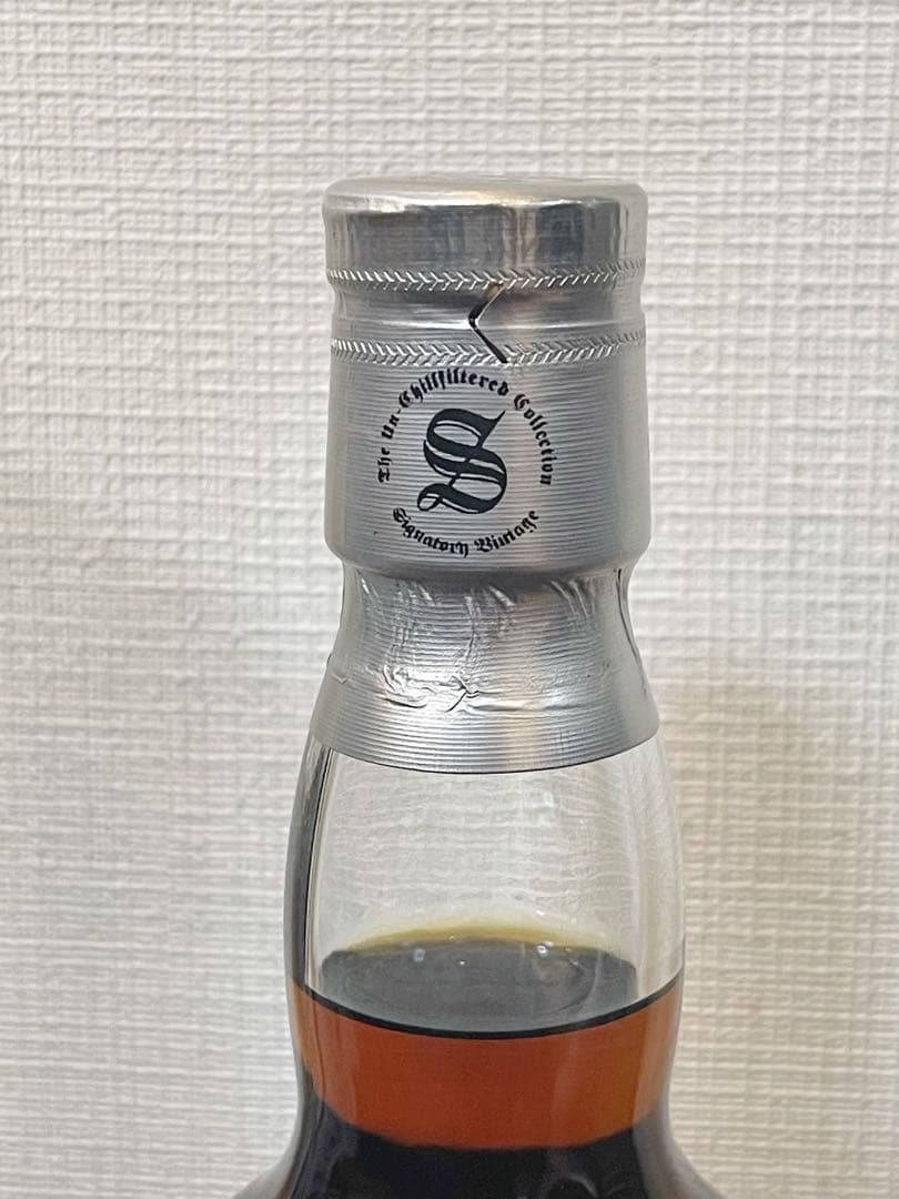 エドラダワー 10年　ファーストフィルシェリーカスク　58.1% シグナトリー