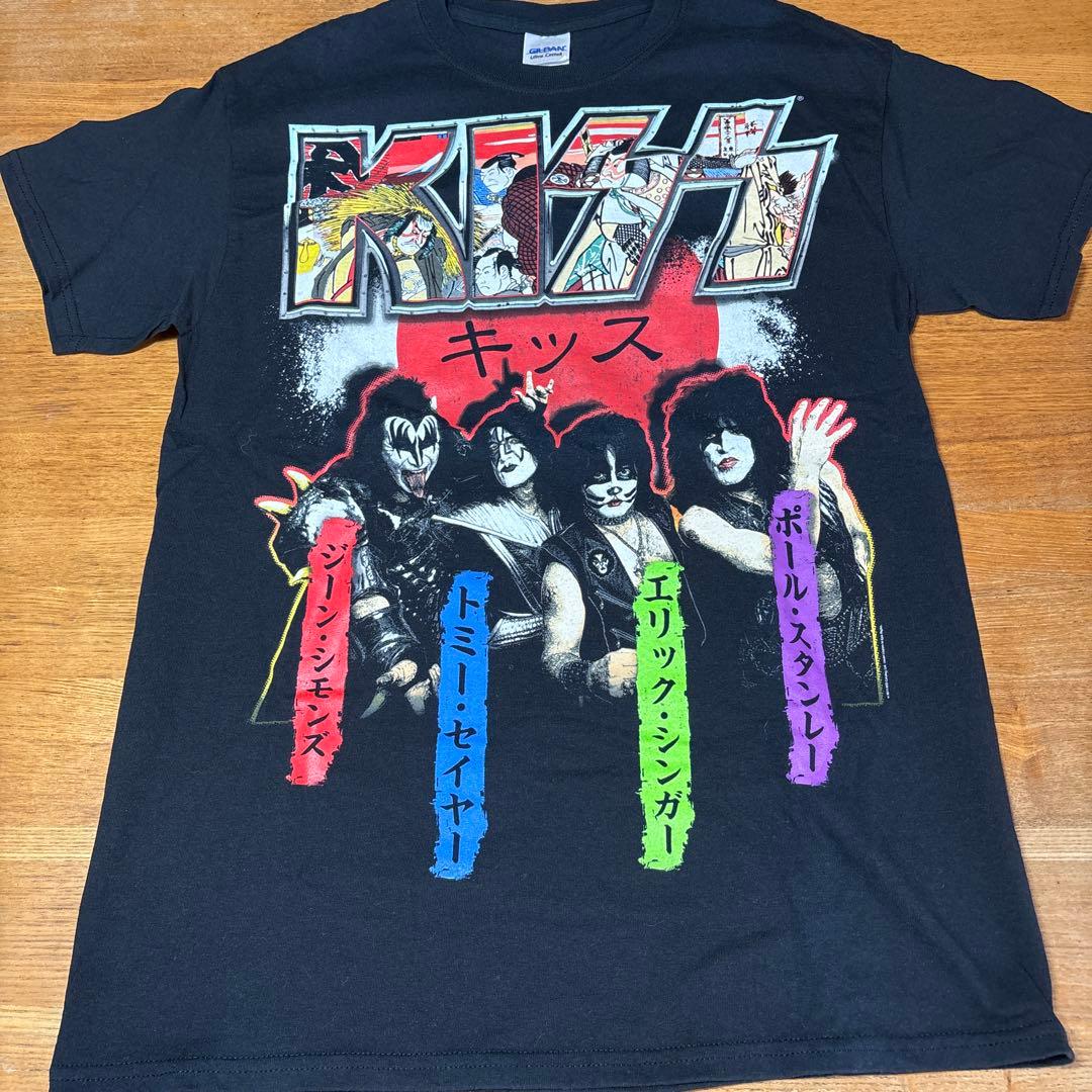 KISS バンド Tシャツ Mサイズ 黒