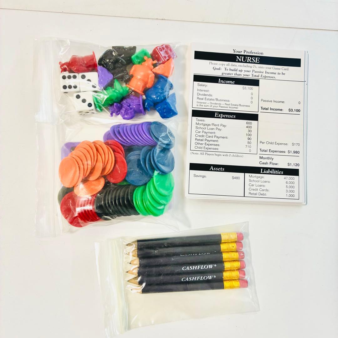 【美品・欠品なし】キャッシュフロー101英語版 日本語説明書付きA