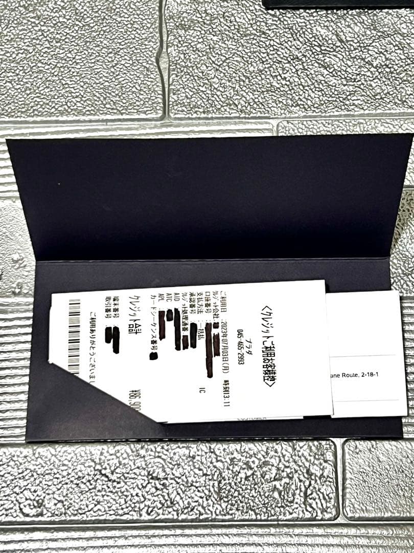 PRADA 1MH043 サフィアーノトライアングル 三つ折り財布