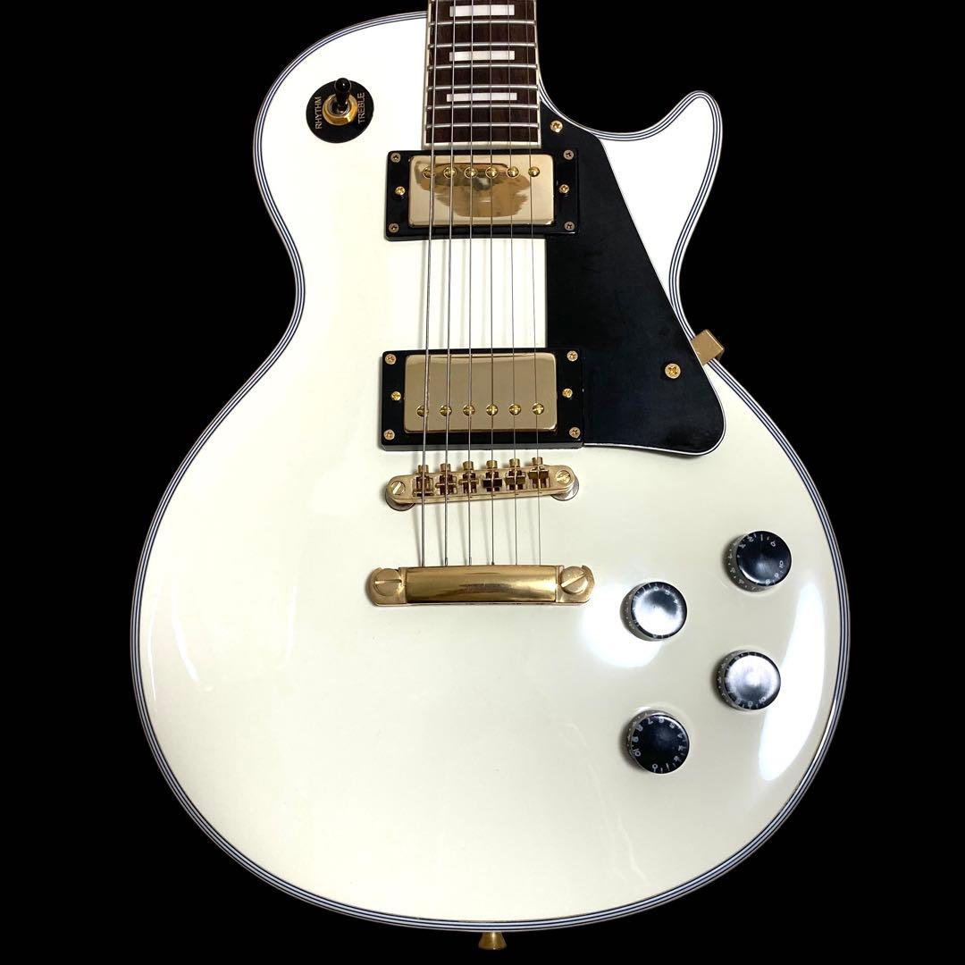 Maison レスポールカスタムタイプ ビンテージホワイト クリーム LPC