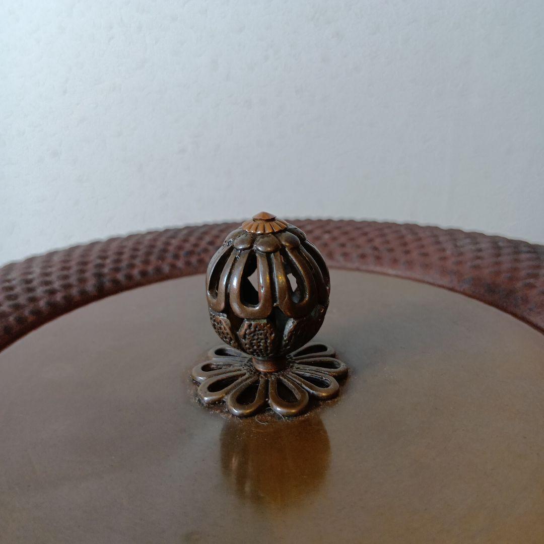 値下げ茶道具　色紙釜　佐藤清光作