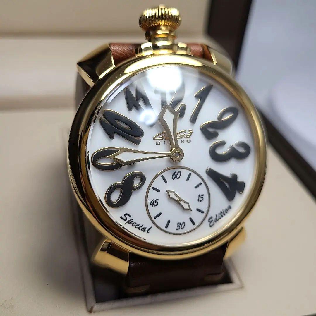 GaGa MILANO　マヌアーレ48MM　スペシャルエディション　稼働品　時計
