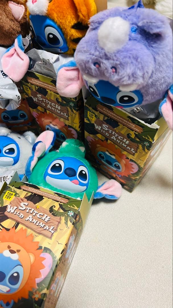 スティッチ TOPTOY ワイルドアニマル　WILD animal 6個セット