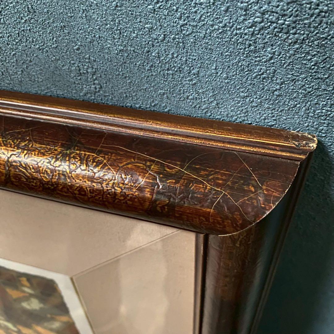 ザン・ホンビン リトグラフ 額縁 インテリア アンティーク