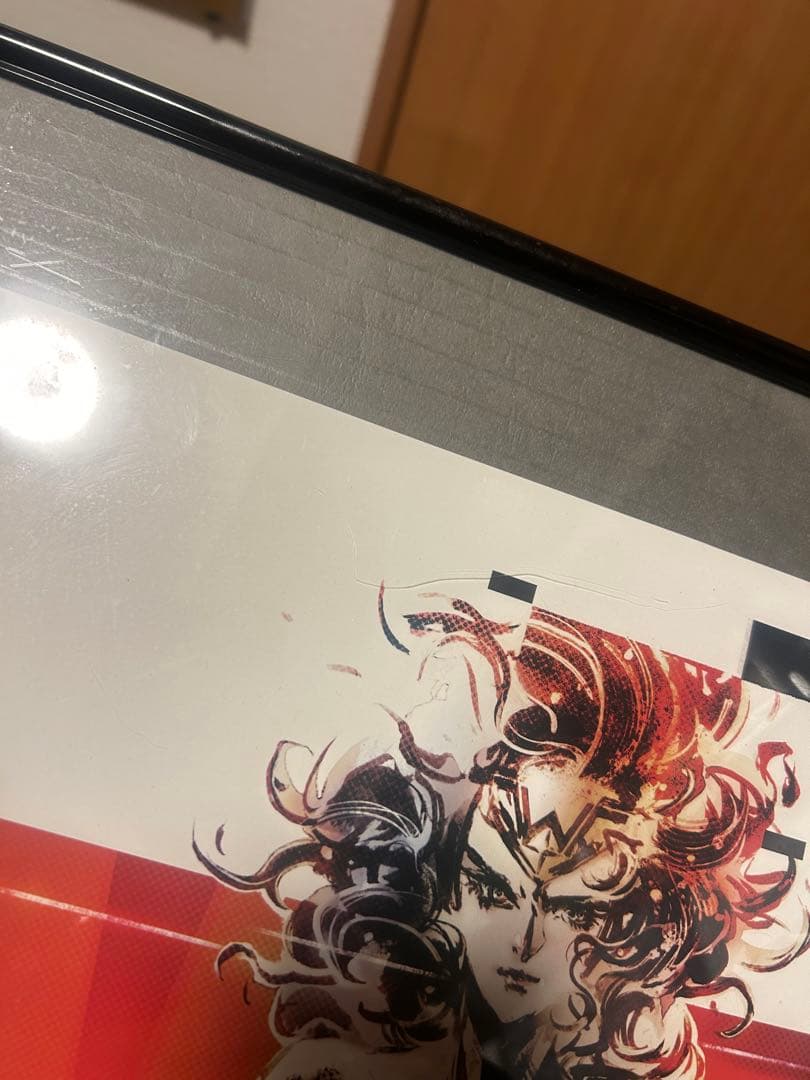 【希少】新川洋司 直筆サイン ポスター ワンダーウーマン