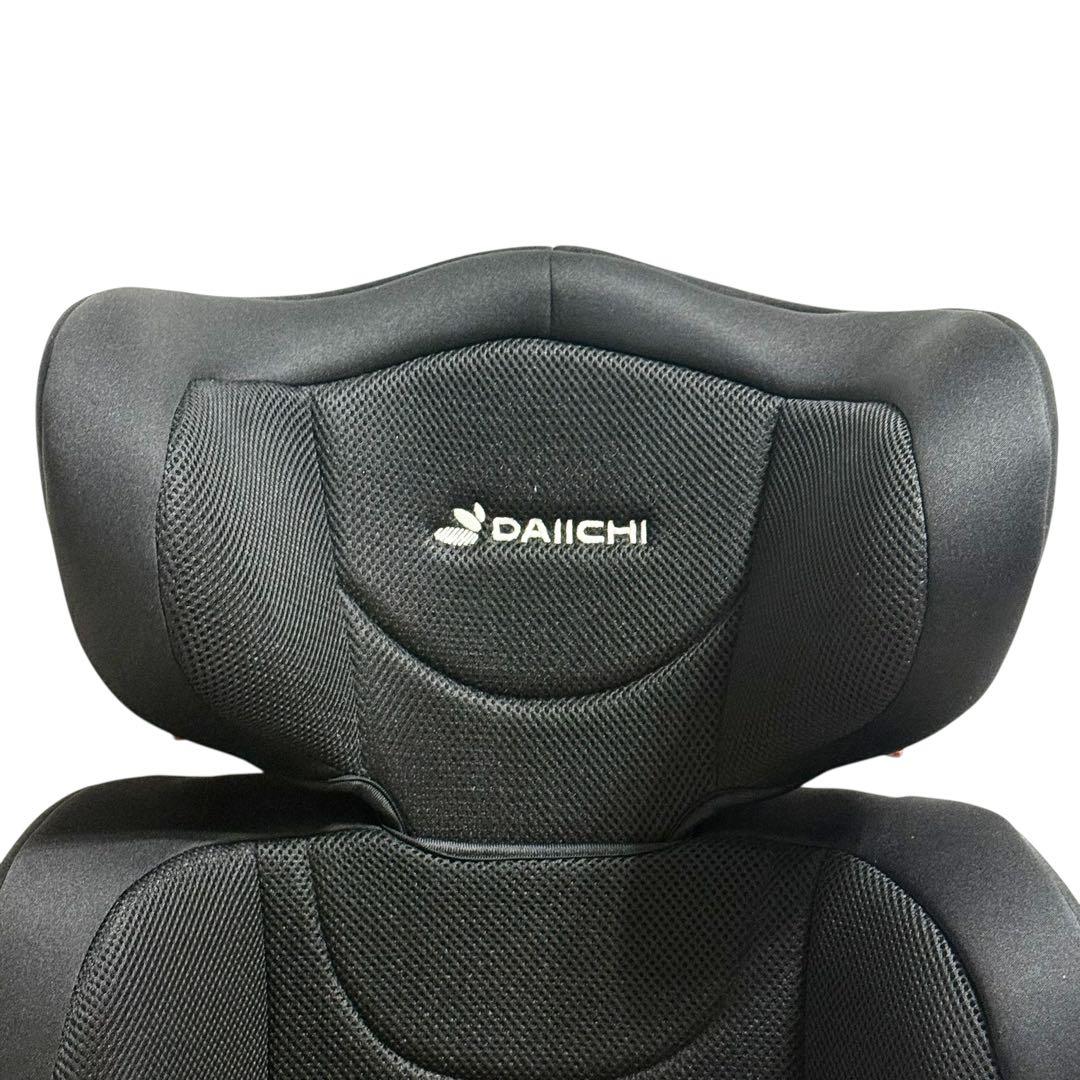 【美品】DAIICHI イノフィックス ジュニアシート ISOFIX ブラック