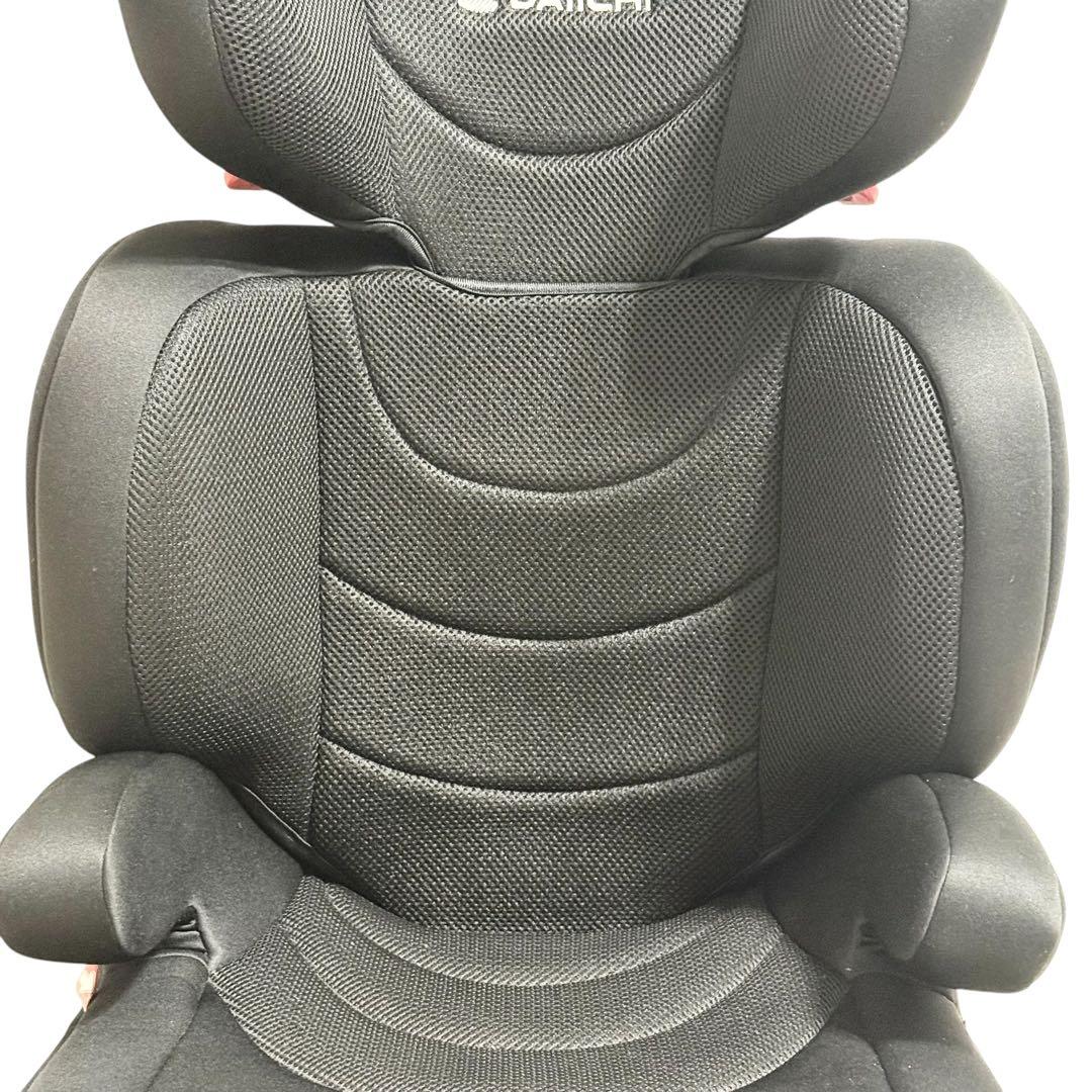 【美品】DAIICHI イノフィックス ジュニアシート ISOFIX ブラック
