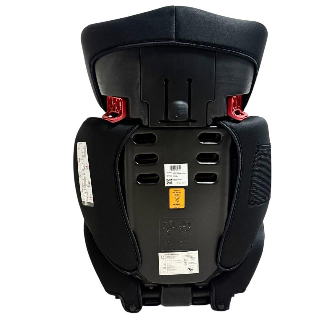 【美品】DAIICHI イノフィックス ジュニアシート ISOFIX ブラック