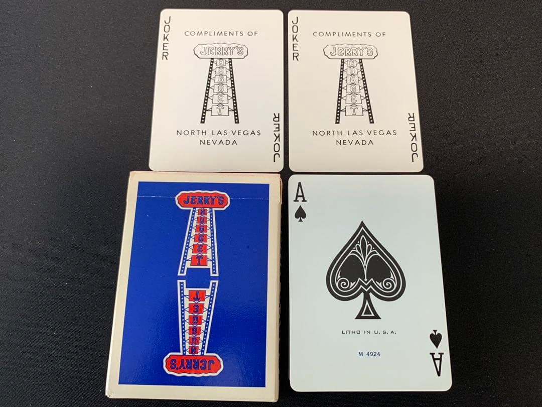 開封のみ 超美品 Jerry's Nugget 1970年製 オールドデック