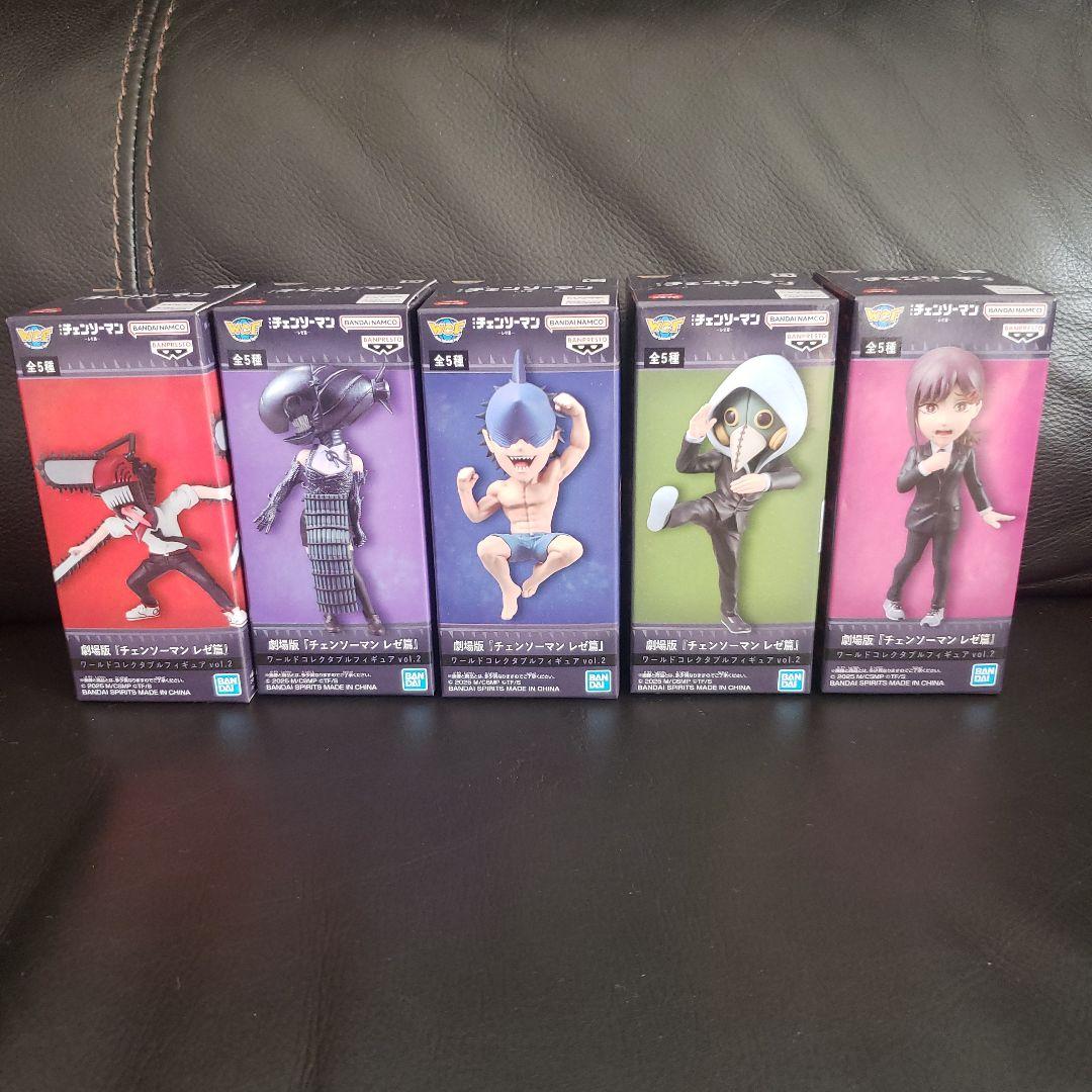 チェンソーマン レゼ篇 ワールドコレクタブルフィギュア vol.2　コンプセット